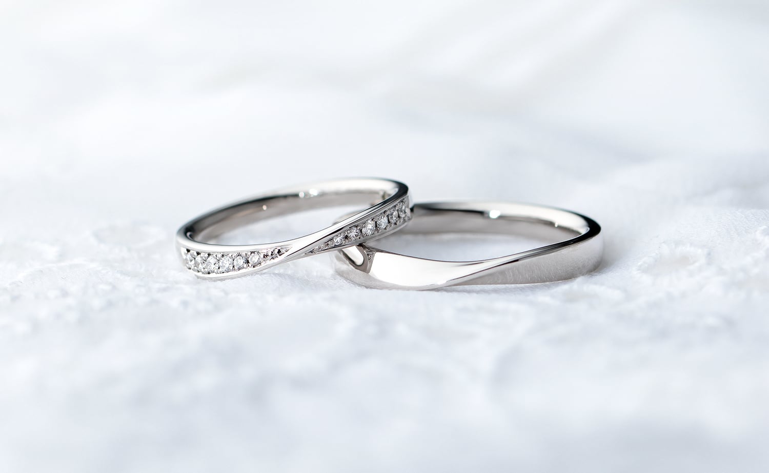 結婚指輪 アントルティエ（M22AD-02-1294A-13、M22L-02-1294B-13）