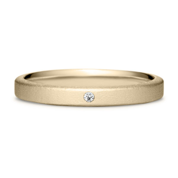 結婚指輪 ノア ダイヤモンド 1pc リング シルキー（M34A-02-01409A-13）