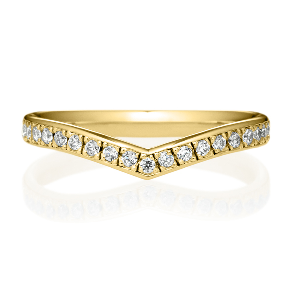 結婚指輪 サリュー ダイヤモンド ハーフエタニティ リング（M31A-02-01369M-Z）
