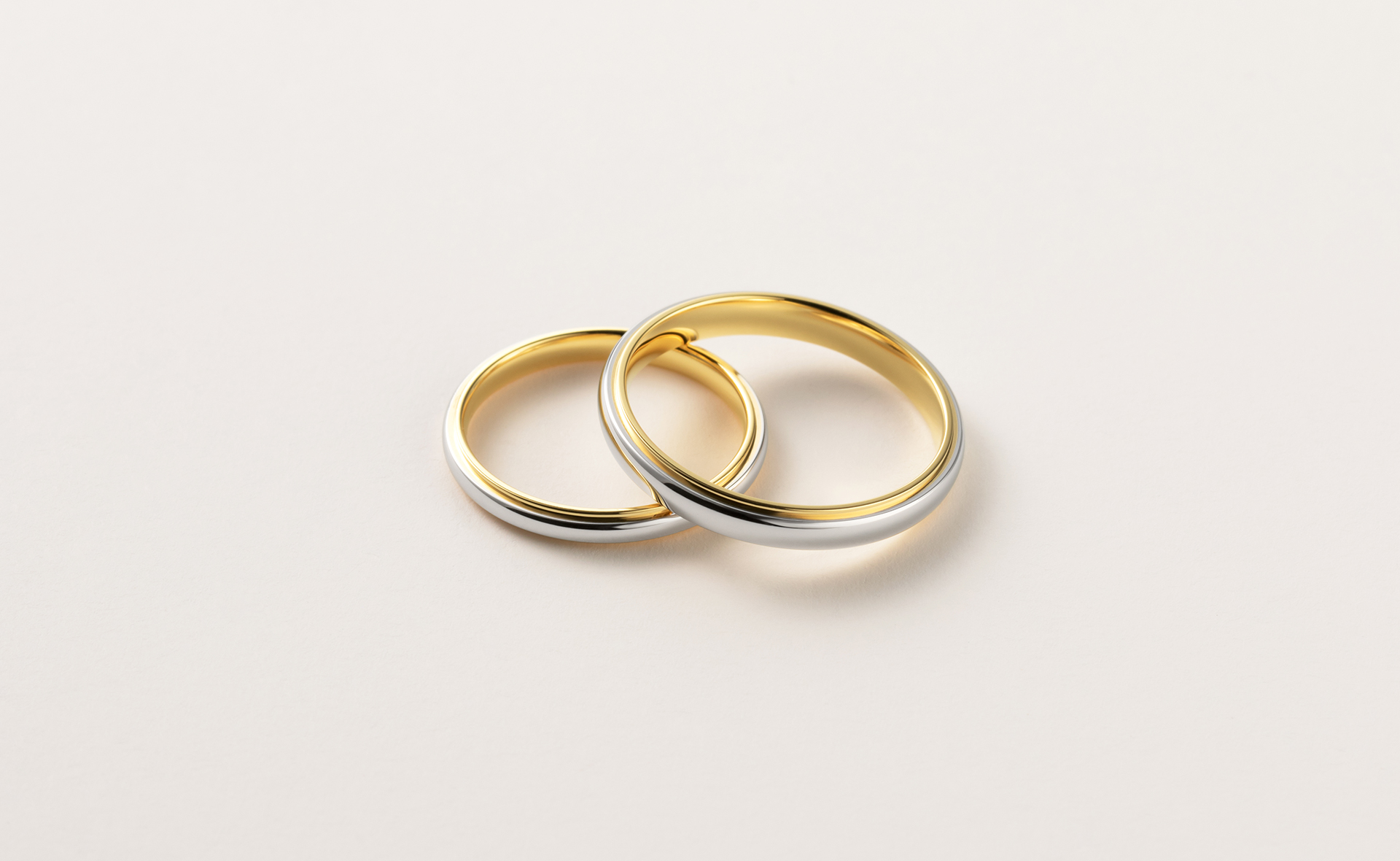 結婚指輪 コンビネーション リング(M94L-02-01302M-13、M94L-02-01302B-13)
