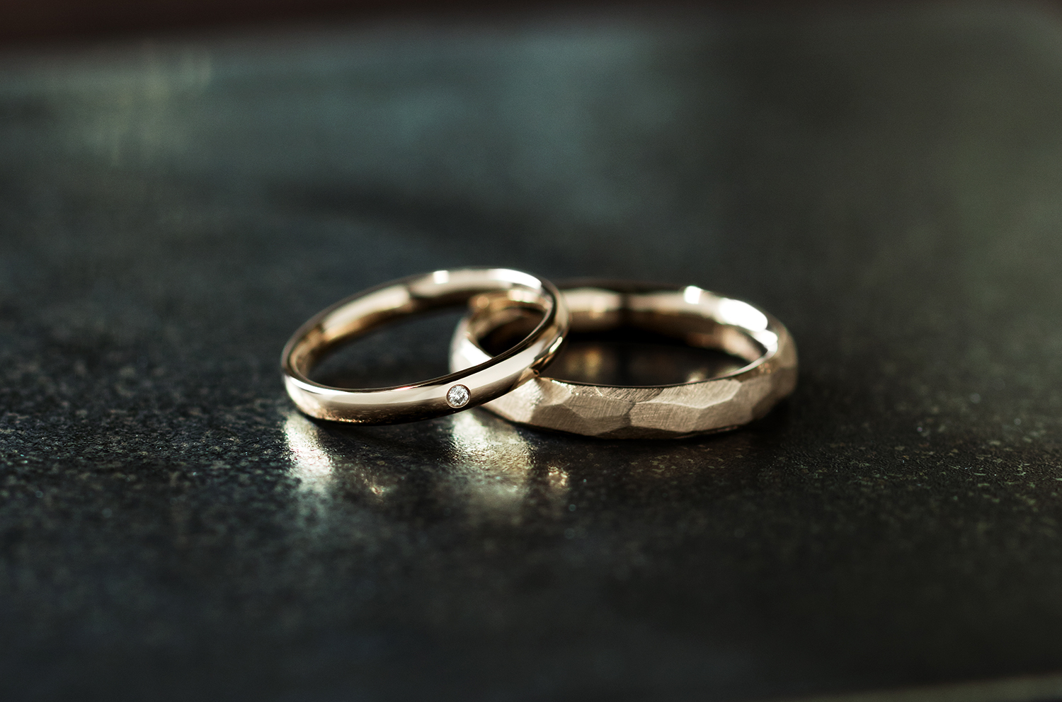 結婚指輪 オーバル、ヴィンテージ リング（M34A-02-01497A-13、M34L-02-1283A-13）